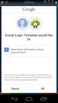 Social Login screenshot 4