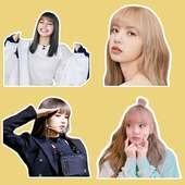 Lisa Blackpink Whatsapp Chat Stickers logo