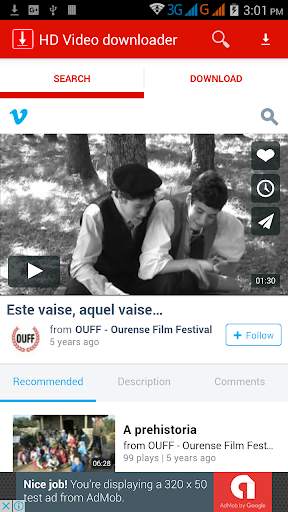 HD Video downloader free screenshot 6