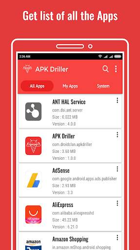 APK Driller - Smart & Easy APK extractor screenshot 2
