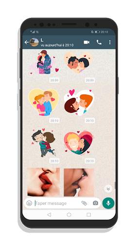 figurinhas Làbios beijos amor para WhatsApp👄😍 screenshot 6
