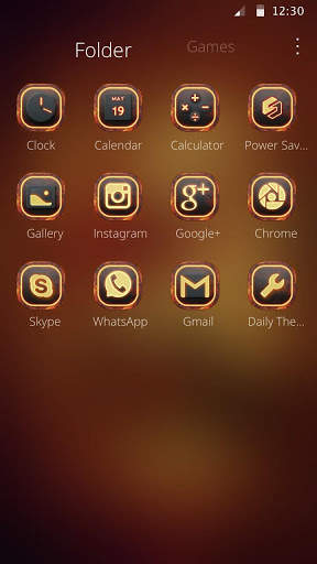 Red Fire Lion Theme screenshot 8