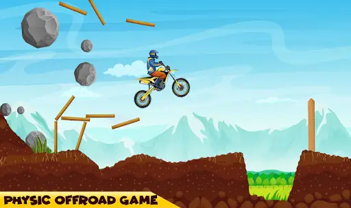 Off-Road Bike Racing Game - Tricky Stunt Master 10 تصوير الشاشة
