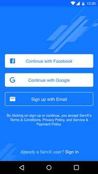 Servx screenshot 1