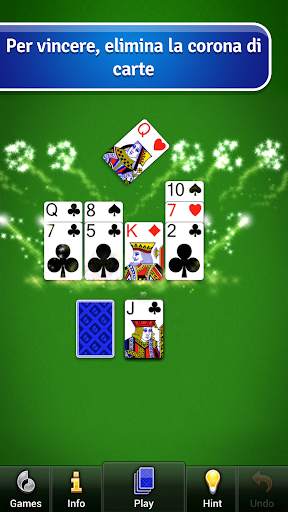Crown Solitaire Gioco di Darte screenshot 2