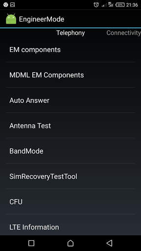 MTKAPP : MTK Engineer Mode screenshot 7