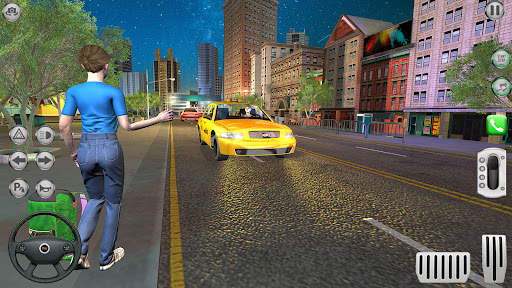 Games 2023 - Taxi Driving 3D screenshot 5