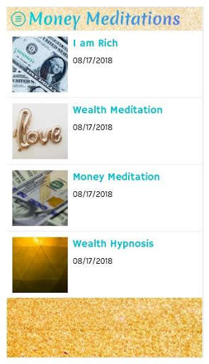 Money Meditations स्क्रीनशॉट 2