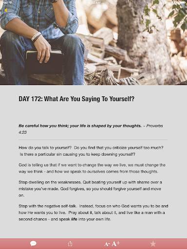 Christian App for Men: Live Bold screenshot 3