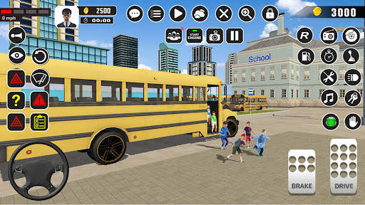 Offroad School Bus Driver Game screenshot 5