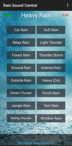 Rain Sound Central screenshot 2