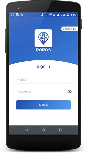Poros - Attendance App screenshot 1