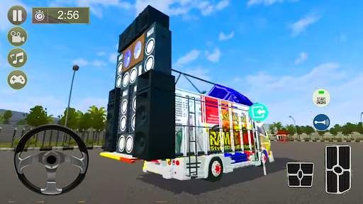 Truk Sound Simulator Indonesia screenshot 1