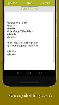 Learn HTML - HTML Tags скриншот 4