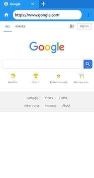 Huawei Internet Browser screenshot 1