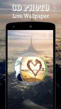3D Photo Live Wallpaper 7 تصوير الشاشة