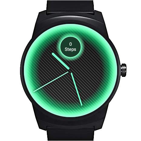 Carbon Neon Watch Face screenshot 3