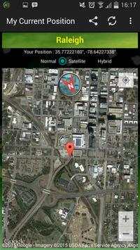 My Current Position - GPS screenshot 2