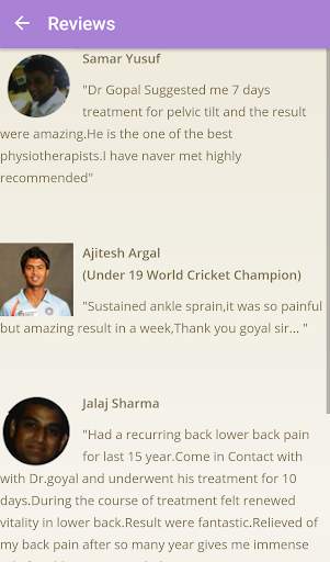 Dr. Goyal's Physiotherapy screenshot 7