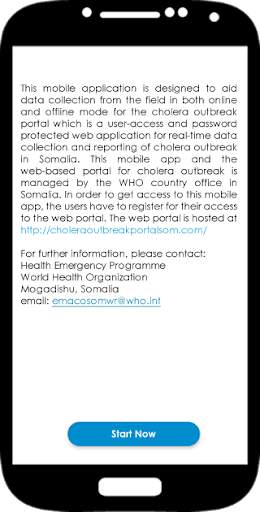 Cholera Outbreak App скриншот 2