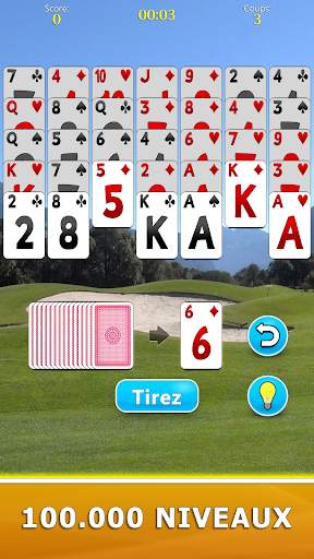 Golf Solitaire - Jeu de Cartes screenshot 18