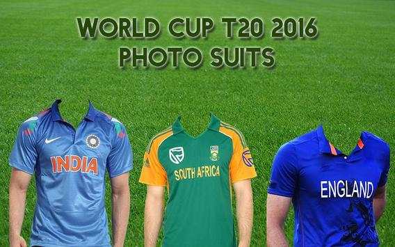 World Cup T20 2016 Photo Suits screenshot 4