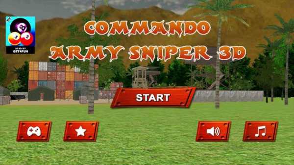 3D COMMANDO ARMY SNIPER screenshot 1