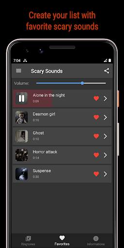 Scary horror sounds screenshot 5