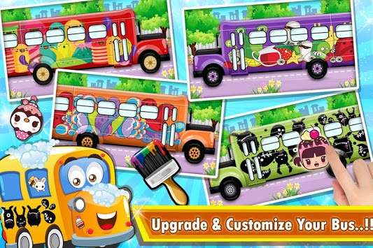 Kids School Bus Spa Simulator screenshot 3
