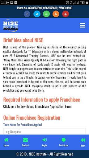 NISE Institute - No1 Computer Institute screenshot 7