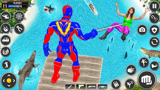 Spider Rope Hero: Superhero screenshot 4