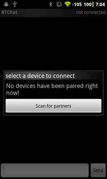 BTChat screenshot 1