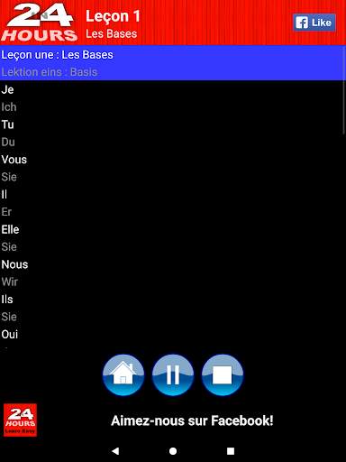 En 24 Heures Apprend Allemand 4 تصوير الشاشة