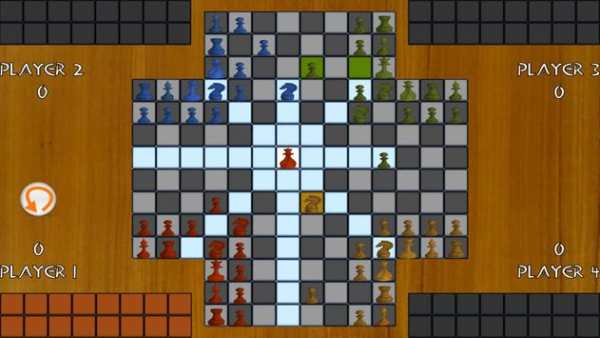 Free 4 Player Chess скриншот 3