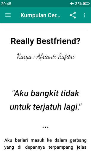 Kumpulan Cerpen Wattpad Squad screenshot 3