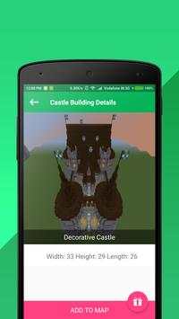 Castle Builder for Minecraft pe screenshot 4