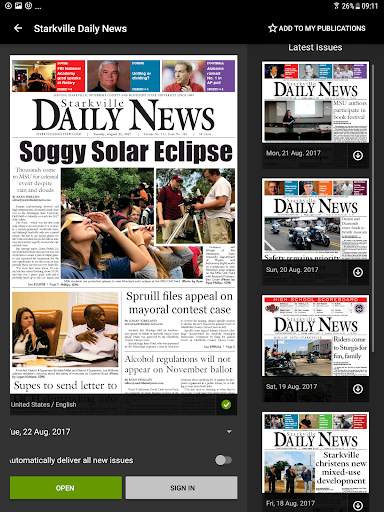 Starkville Daily News screenshot 4