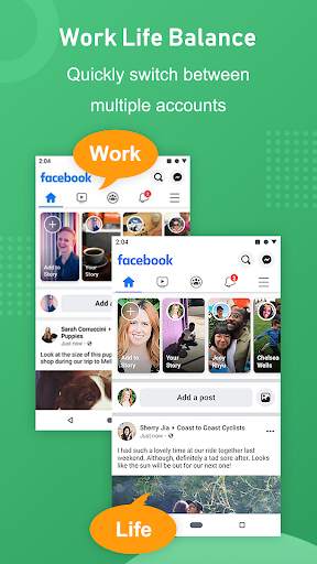 Parallel Account - Clone account & Multi parallel screenshot 2