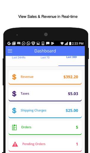 Magento Mobile Admin - Zero installation screenshot 3