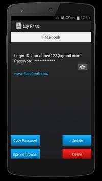 My Passwords screenshot 4