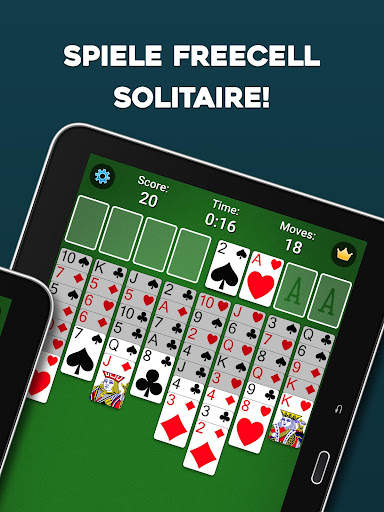 FreeCell Solitaire Kartenspiel screenshot 7