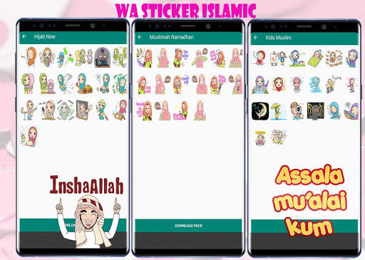 Kumpulan Sticker Islamic WAStickerApps Direct Chat screenshot 1