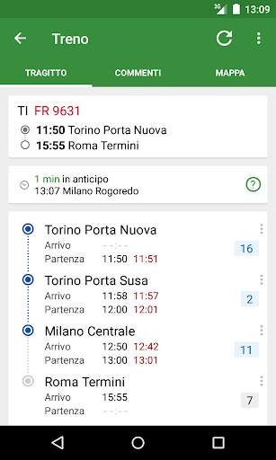 Train Timetable Italy screenshot 3