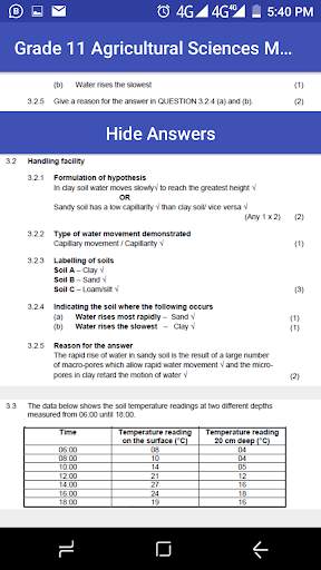Grade 11 Agricultural Sciences Mobile Application screenshot 5