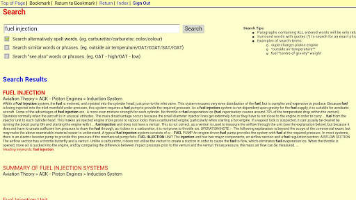 Online Aviation Theory Browser screenshot 6