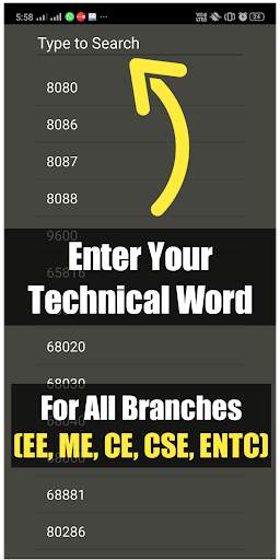 DICSY - (Offline Engineering Dictionary  Calcy) screenshot 2