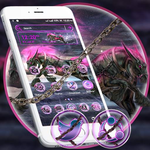 Abstract Horse Launcher Theme 4.1