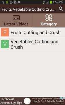 Fruits Vegetable Cutting Crush screenshot 3