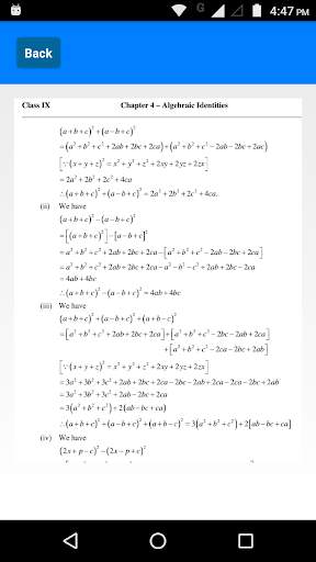 RD Sharma Class 9th Math Solutions screenshot 3