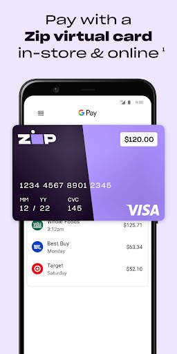 Zip previously Quadpay screenshot 4